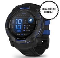 GARMIN Pametni sat Instinct 3 Black Bolt Blue Limited Edition 50 mm, 010-03020-03