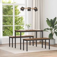 Klupa 110 x 35 x 45 cm, konstruirano drvo, staro drvo