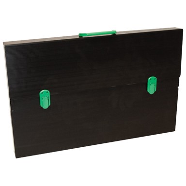 RI.PLAST Torba kofer PP tvrdi 365 x 565 x 30 mm 6338533201.1, prozirno bijela