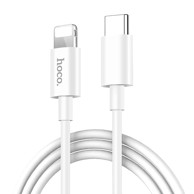 HOCO USB kabel tip C na Lightning, 18 W, 3 A, 1 m, bijeli