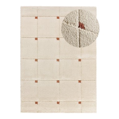 UNIVERSAL Ciglasti/krem tepih 160x230 cm Brenda 