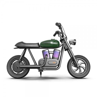 HYPER GOGO Električni motocikl Pioneer 12 Plus za djecu, zeleni