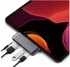 Adapter USB-C hub 4 u 1 s HDMI 4K i audio priključkom za iPad Pro, sivi