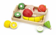 VIGA Drveno voće za rezanje 58806