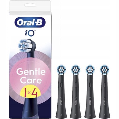 ORAL-B zamjenske glave iO Gentle Care, 4 kom., crne