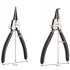 BIGSTREN Set pinceta za segerove prstenove 170 mm