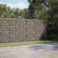 Gabion s žicom debljine 3,5 mm i mrežom 10x10 cm 300x20x150 cm