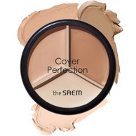 THE SAEM Korektor za konturiranje Cover Perfection Triple Pot Concealer 02 Contour Beige 4.5 g