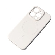 HURTEL Silikonska MagSafe maskica za Samsung Galaxy S25 Edge, bež
