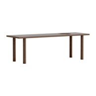 UMAGE Smeđa komponenta za modularni sustav polica u dekoru hrasta 110x35 cm Stories 