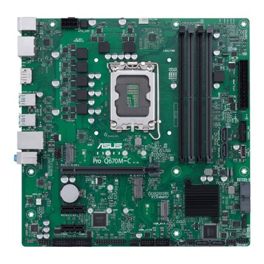 ASUS Matična ploča PRO Q670M-C-CSM, Intel Q670, DDR5, s. LGA 1700, micro ATX