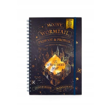 PYRAMID Harry Potter Marauders Map spiralna bilježnica A4