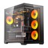 DARKFLASH Kućište računala C280 s 7 ventilatora, crno