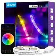 GOVEE LED rasvjeta set RGBIC BASIC, Wi-Fi, Bluetooth, IP 20, 5 m