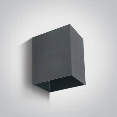 Zidna svjetiljka, LED, 3W, 3000K, 200 lm, 230V, IP54, 68x107x90 mm, DM67398/AN/W, antracit