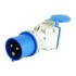 Tp electric CEE kamping adapter od 16 A do 230 V, francuski utični adapter, kutni adapter