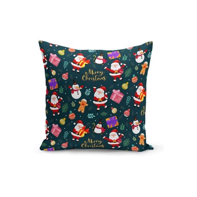 KATE LOUISE Plava božićna ukrasna jastučnica , 43 x 43 cm