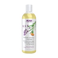 NOW Masažno ulje s lavandom i bademom, 473 ml