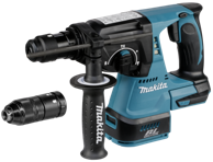 MAKITA Akumulatorska udarna bušilica čekić sa dodatnom samosteznom glavom DHR243Z