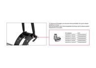 MENABO Adapter za brzo otpuštanje 15×150, za krovni nosač Pro Tour, 000087100000
