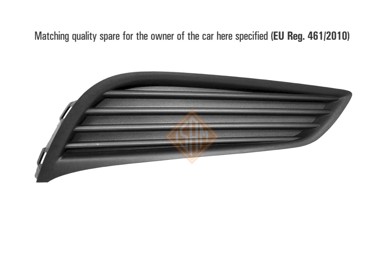 ISAM Maska branika Opel Astra K, prednja desna, bez maglenke