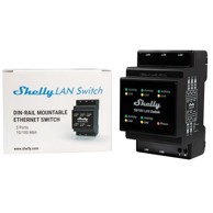 SHELLY LAN prekidač Smart switch, crna