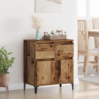 Komoda 60x35x70 cm od obrađenog drva i čelika