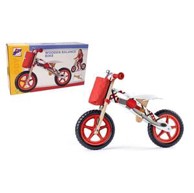 WOODYLAND Drveni bicikl bez pedala, crveni