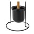 CASA SELECCIÓN Crna metalna WC četka Simply
