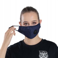 Komplet maska za višekratnu upotrebu + 6x filtar pm 2.5 ugljen