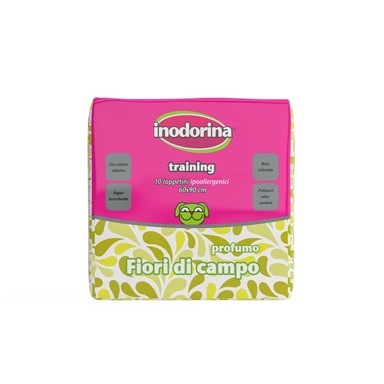 INODORINA Pelene za pse Training, Flower 60x90 cm, 10 komada