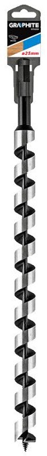 GRAPHITE Spiralno svrdlo za drvo, 25 x 460 mm