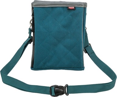 TRIXIE Torbica za poslastice TWIN 15 × 18×2,5 cm, petrol