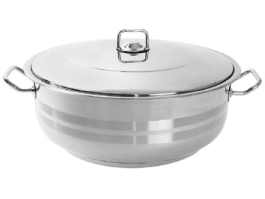 HASCEVHER Lonac plitki Gastro 26x6 cm 3 l