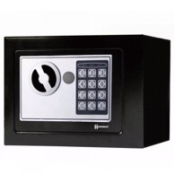 HERZBERG Elektronički digitalni sef Hg-03848 od čelika 17 x 23 x 17 cm