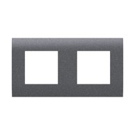 MODYS Okvir za prekidače 2X2M sivi