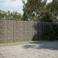 Gabionska košara s poklopcem 500x100x200 cm pocinčano željezo