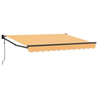 Električna uvlačiva tenda, 3 x 2,5 m, 100% poliester i aluminij, pijesak