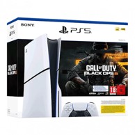 SONY PlayStation 5 Slim Disc Edition 1TB s igrom Call of Duty Black Ops 6 White