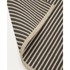 KAVE HOME Vanjski tepih Satanca 160x230 cm, crni/bež