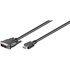 ZED Kabel HDMI-DVI, 1.5 m