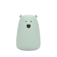 RABBIT&FRIENDS Meko svjetlo, medvjed, zelena, USB-C punjenje