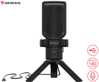 GENESIS Mikrofon Radium 250 RGB, crna