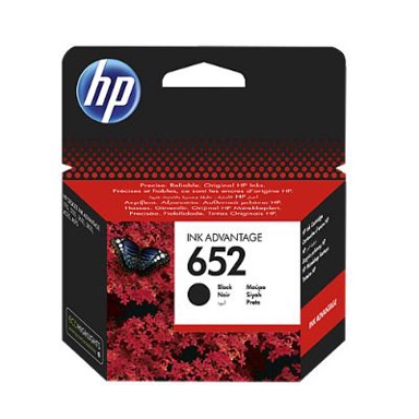 HP Tinta 652, F6V25AE, crna, za DeskJet Ink Advantage 1115/2135/3635/3775/3785/3835/4535/4676