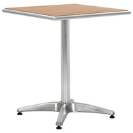 Vrtni stol 60x60x70cm, srebrni
