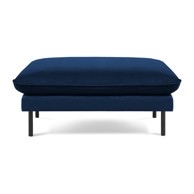 COSMOPOLITAN DESIGN VIENNA Plavi baršunasti tabure 