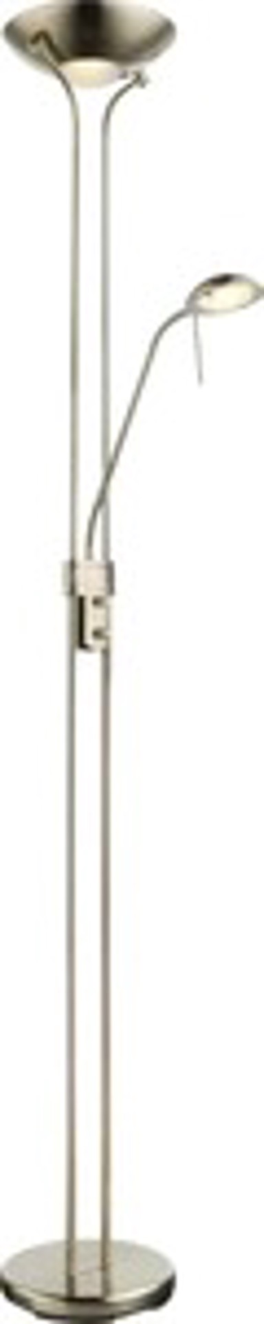 GLOBO LIGHTING Podna svjetiljka Leonas 25.5 cm LED, zlatna