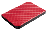 VERBATIM Vanjski tvrdi disk Store n Go Portable 1TB USB 3.0, crvena