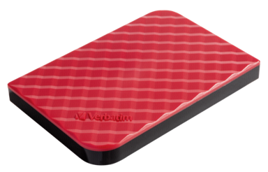 VERBATIM Vanjski tvrdi disk Store n Go Portable 1TB USB 3.0, crvena