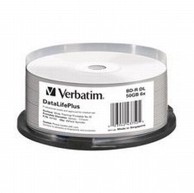 VERBATIM BD-R Blu-ray Disk 50 GB, bijela površina, 6X brzina snimanja, DataLifePlus, 25 kom.